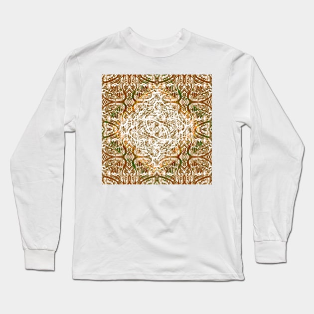 Roots Deep Within Abstract Long Sleeve T-Shirt by kenallouis